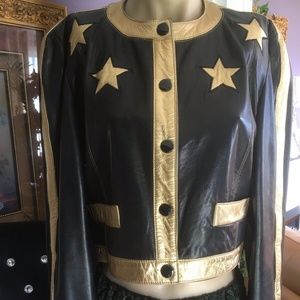 ESCADA leather jacket